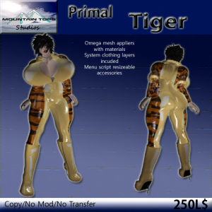 Primal Tiger ad