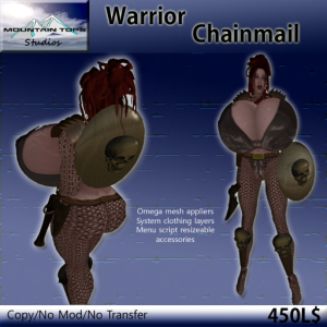 Warrior Chainmail advert